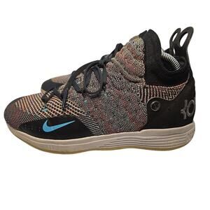 Nike KD Xi 11 Kevin Durant GS Basketball Shoes Multi-Color 7 Youth (AH3465- 001)